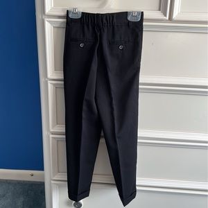 Boys black dress pants